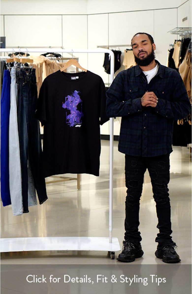 F1 Neon Energy Cotton Graphic T-Shirt, sales video thumbnail