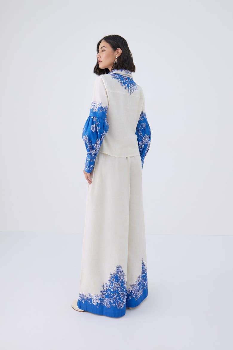 Serena Trousers, Alternate, color, Blue