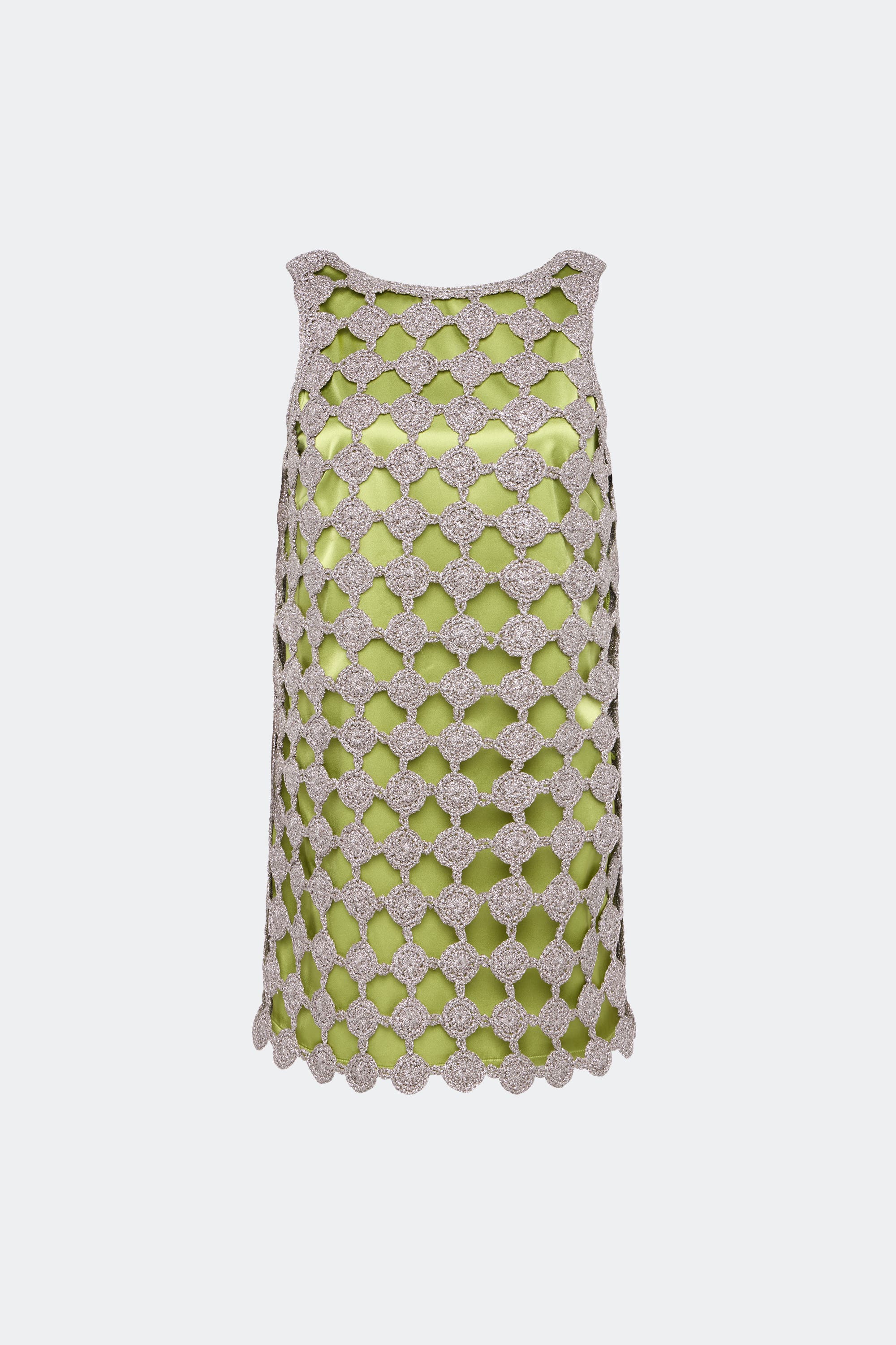 Sina Crochet Mini Dress