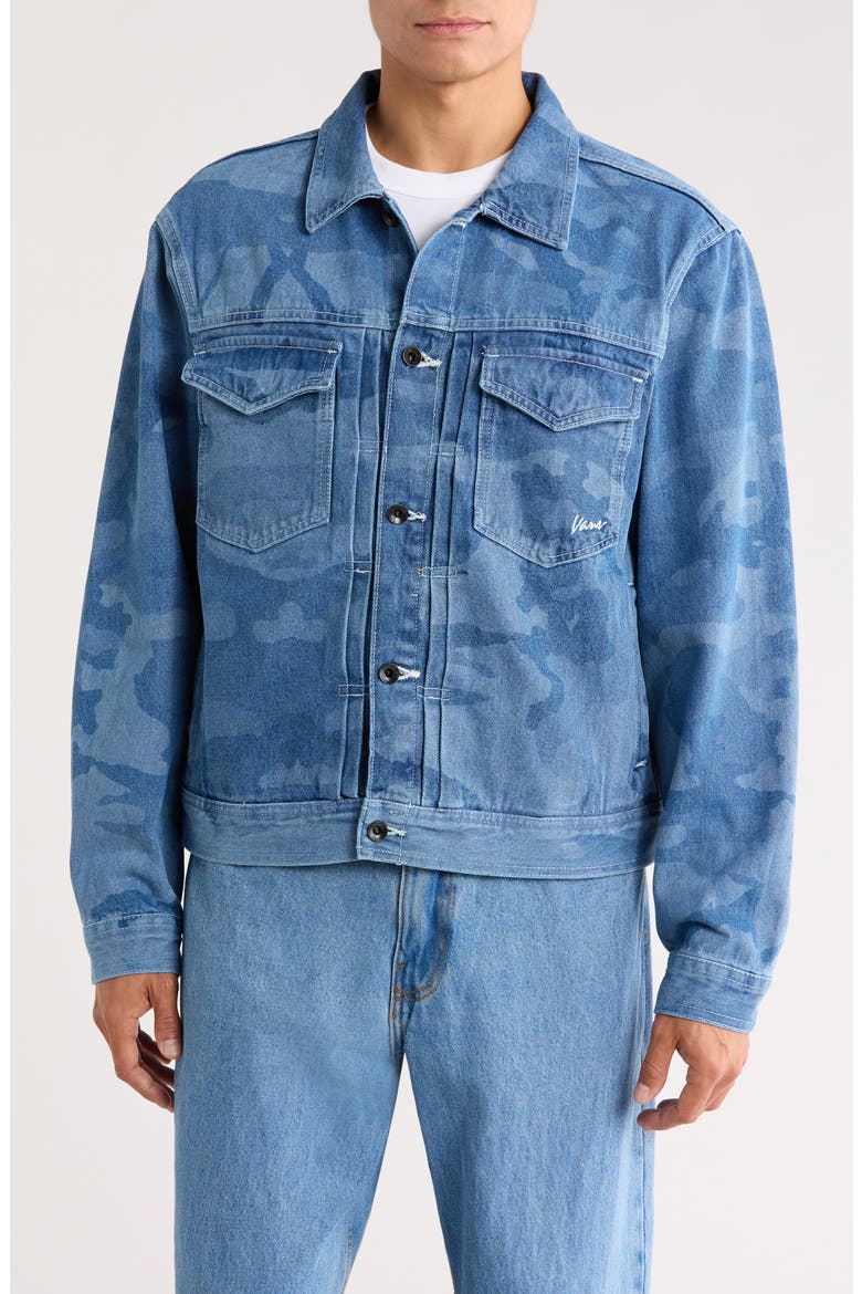 Denim Trucker Jacket, Alternate, color, STONEWASH BLUE