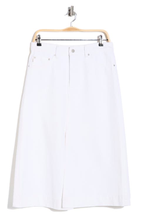 Alma A-Line Denim Skirt