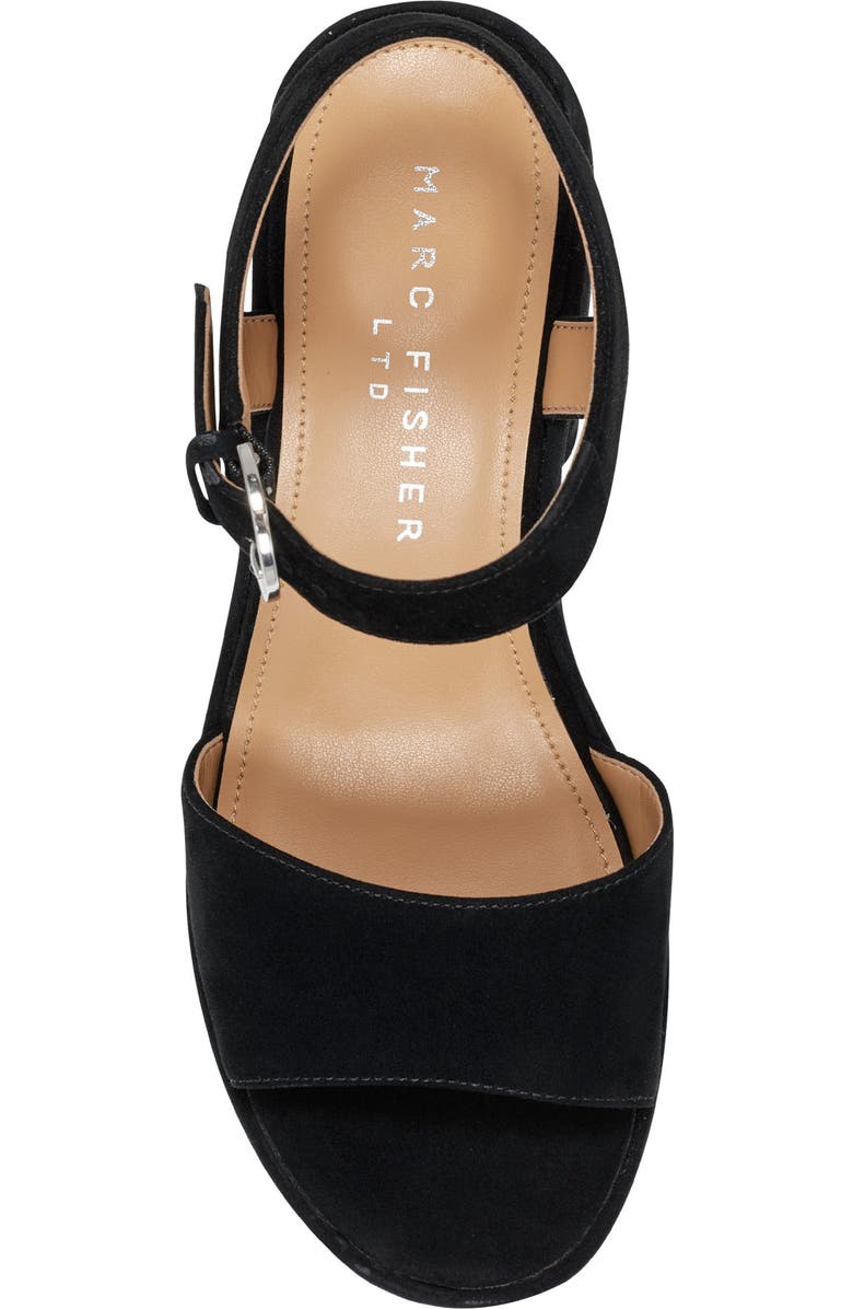 Marc Fisher LTD Normi Ankle Strap Platform Sandal, Alternate, color,