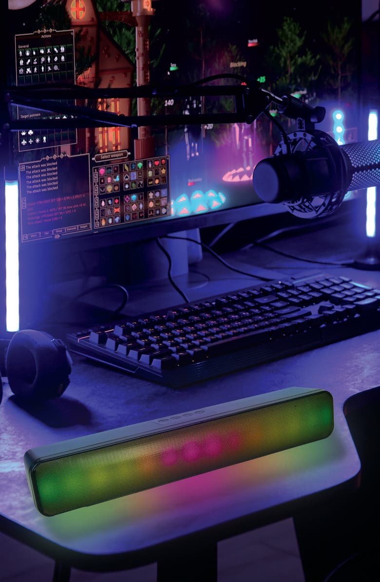 Innovibe RGB Wireless Sound Bar, Alternate, color, Black