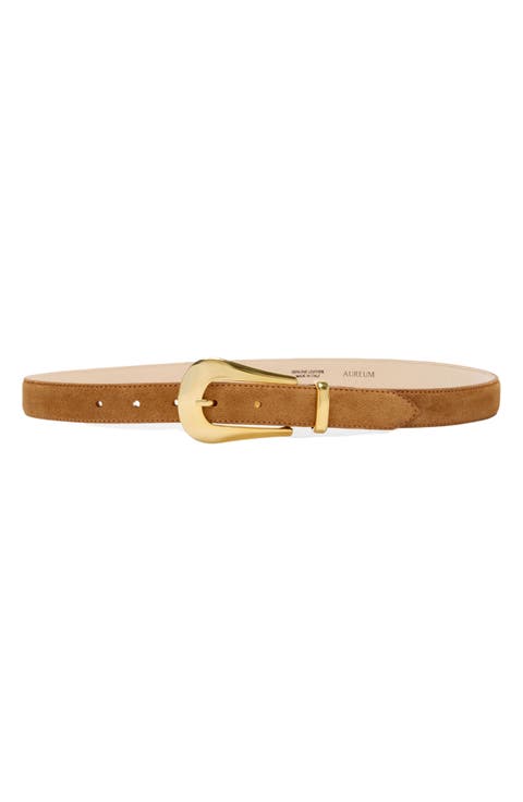No. 17 Suede Belt