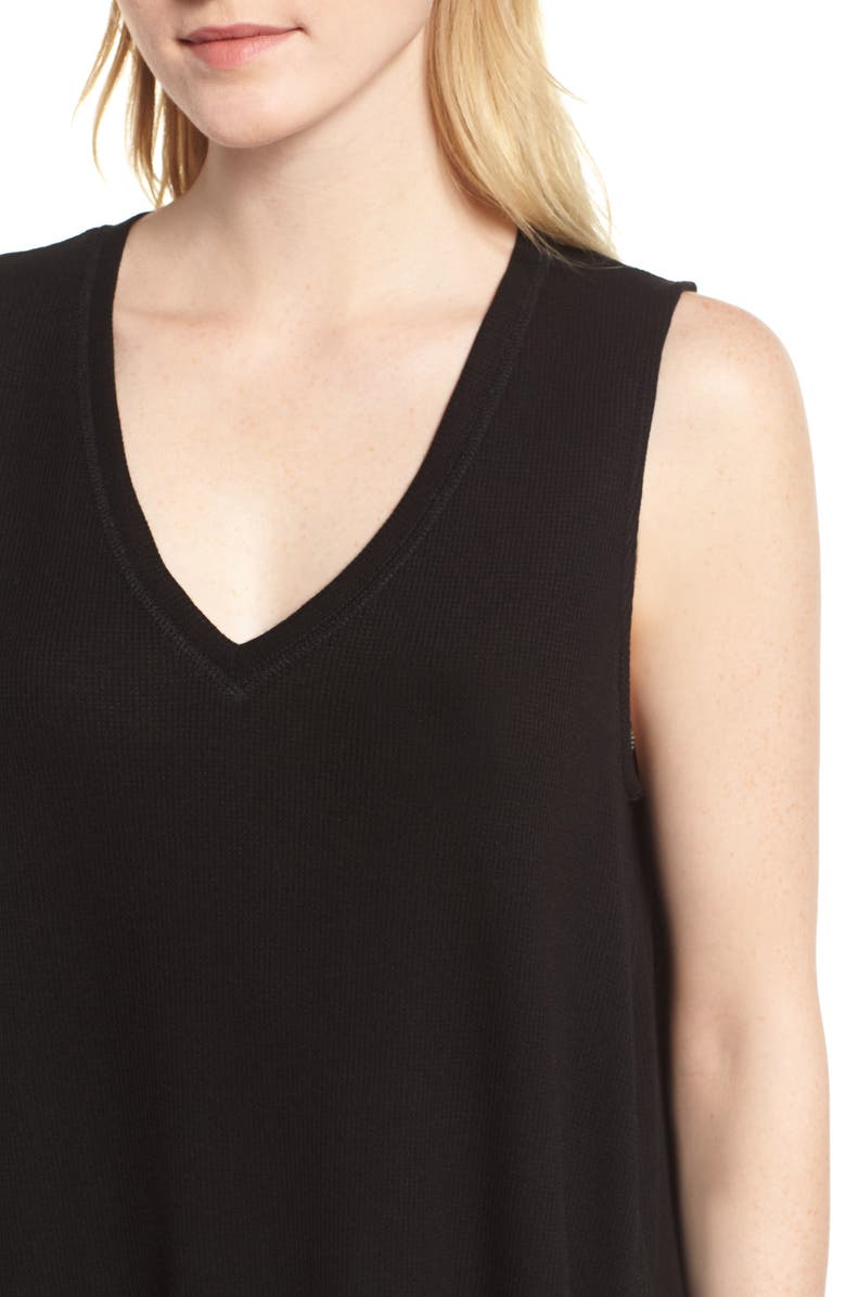 Caslon<sup>®</sup> Waffle Weave Swing Tank, Alternate, color,