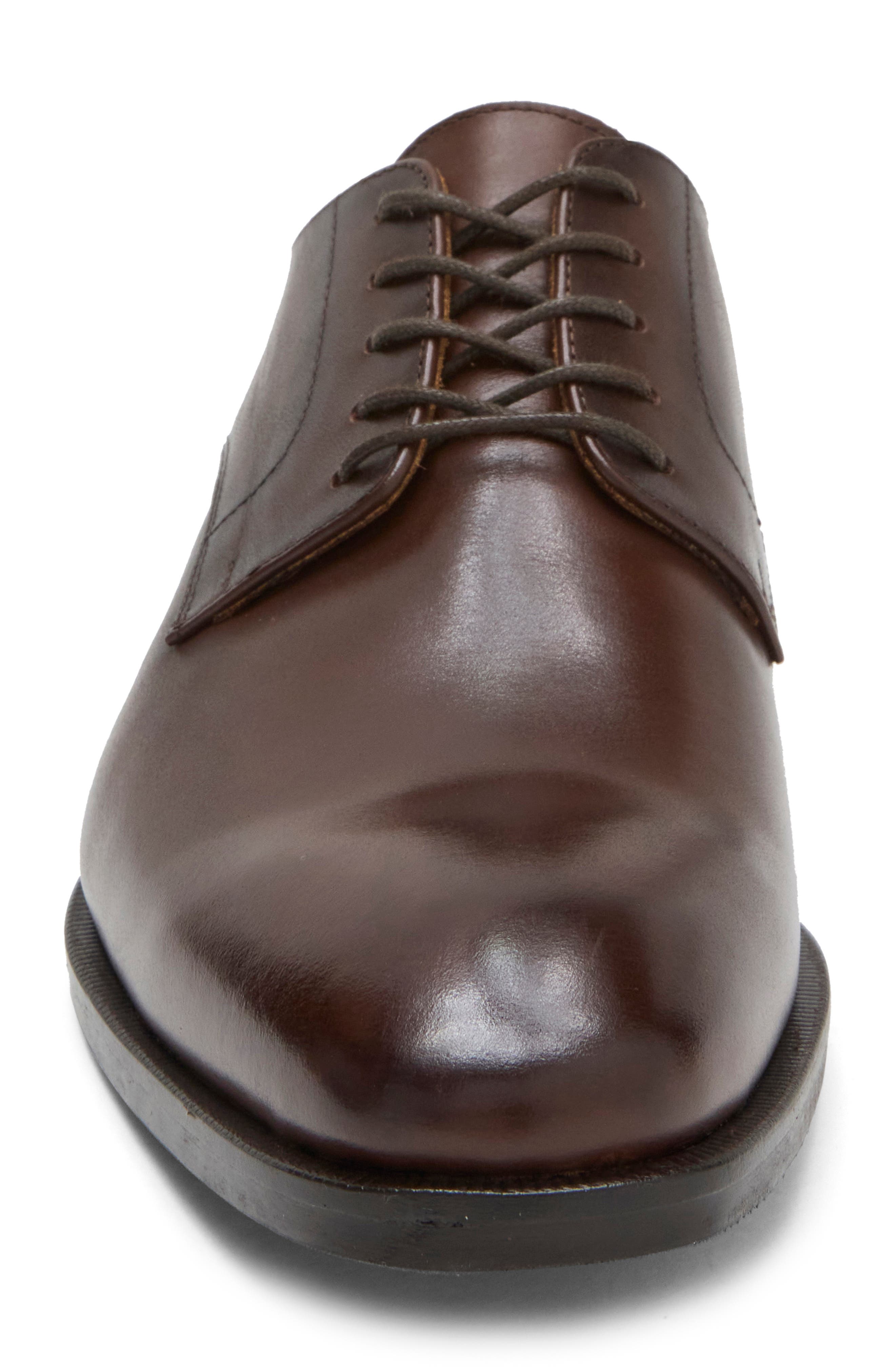 Dubois Leather Plain Toe Oxford, Alternate, color, SOFT AERO MARRONE