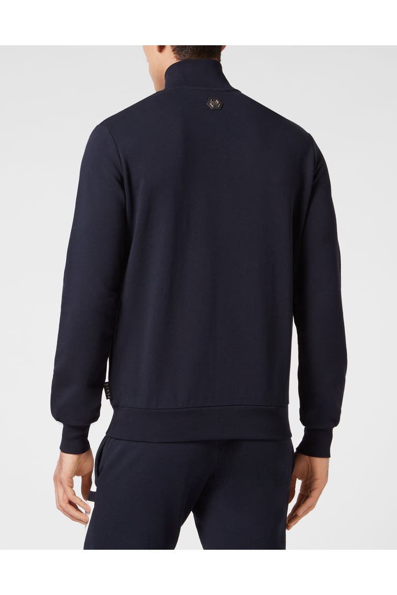 Jogging Jacket Hexagon Men, Alternate, color, bluenavy/white