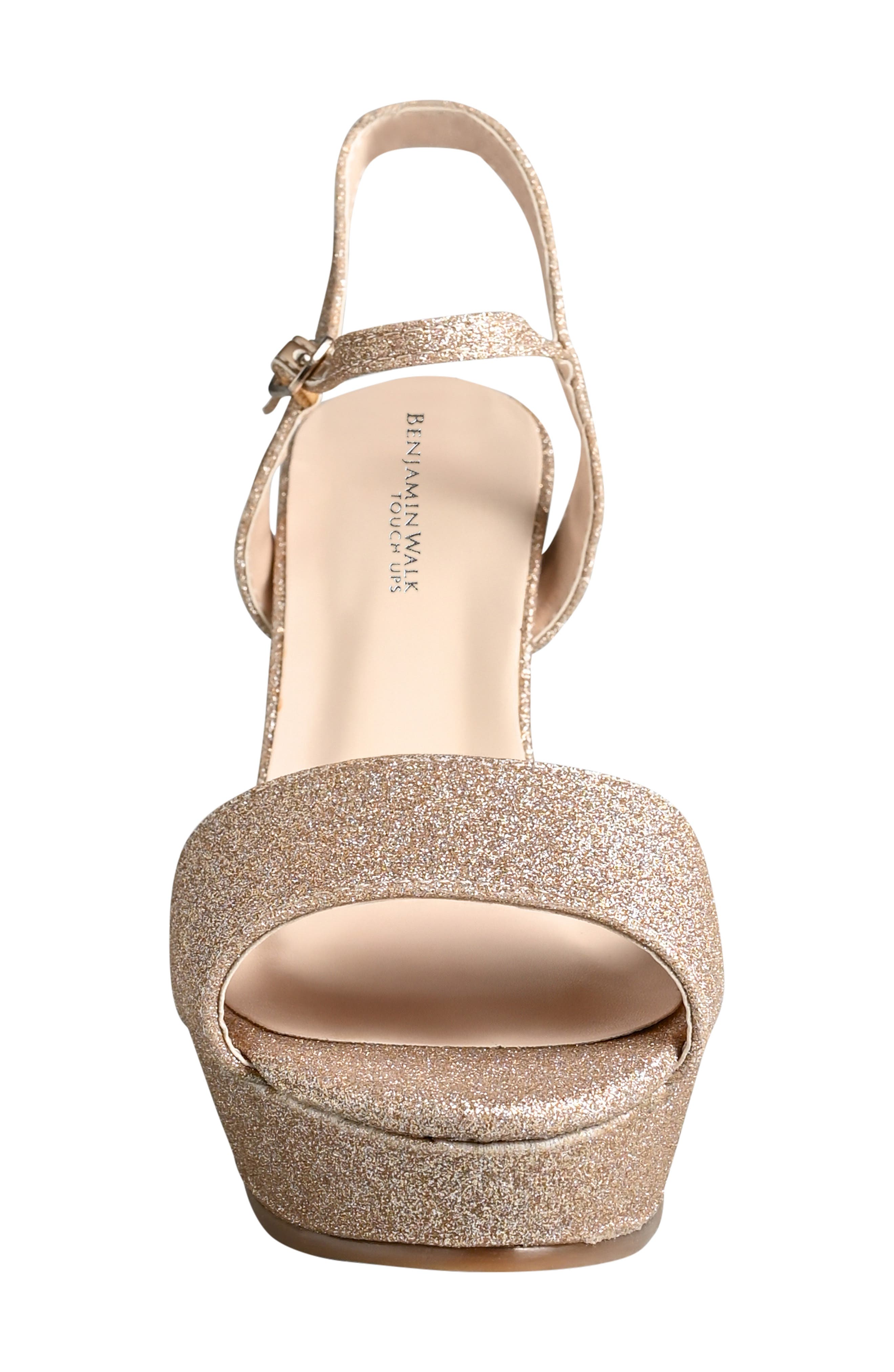 Whitta Platform Block Heel Sandal, Alternate, color, CHAMPAGNE