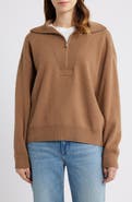 Brooklyn Industries Half Zip Polo Sweater