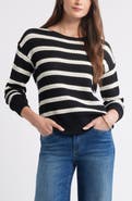 Caslon® Open Stitch Cotton Blend Sweater
