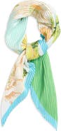 Echo Sunshine Garden Pleated Diamond Scarf