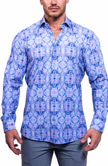 Maceoo Fibonacci Resistance Contemporary Fit Button-Up Shirt