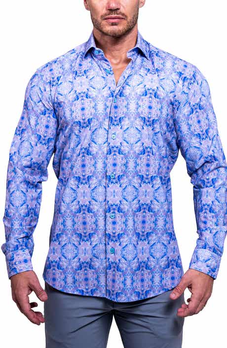 Maceoo Fibonacci Resistance Contemporary Fit Button-Up Shirt