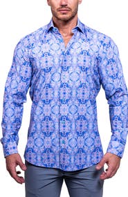 Maceoo Fibonacci Resistance Contemporary Fit Button-Up Shirt