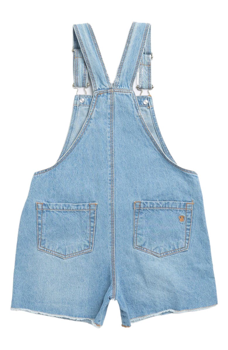 Jessica Simpson Kids' Floral Top & Overalls, Alternate, color, 