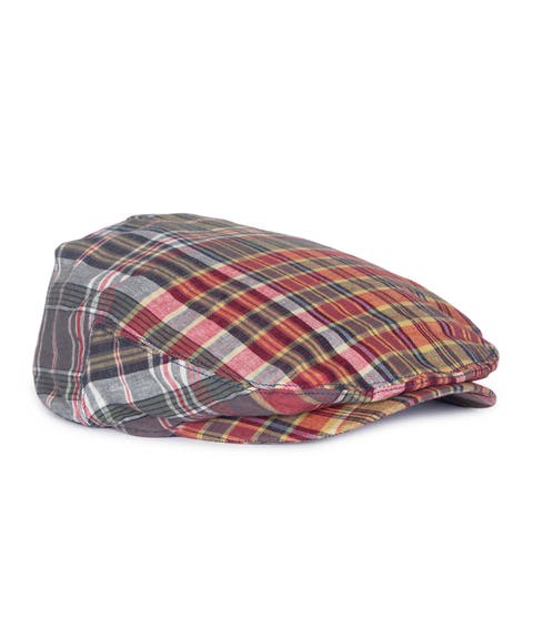 Plaid Flat Cap