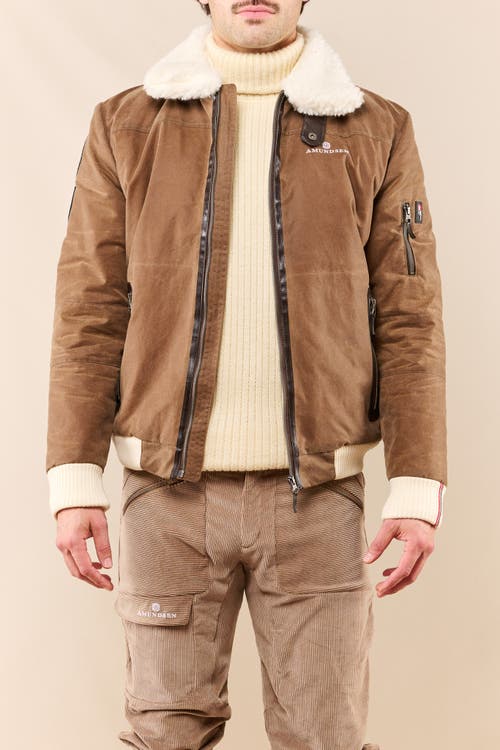 Amundsen Sports White Eagle Jacket In Brown
