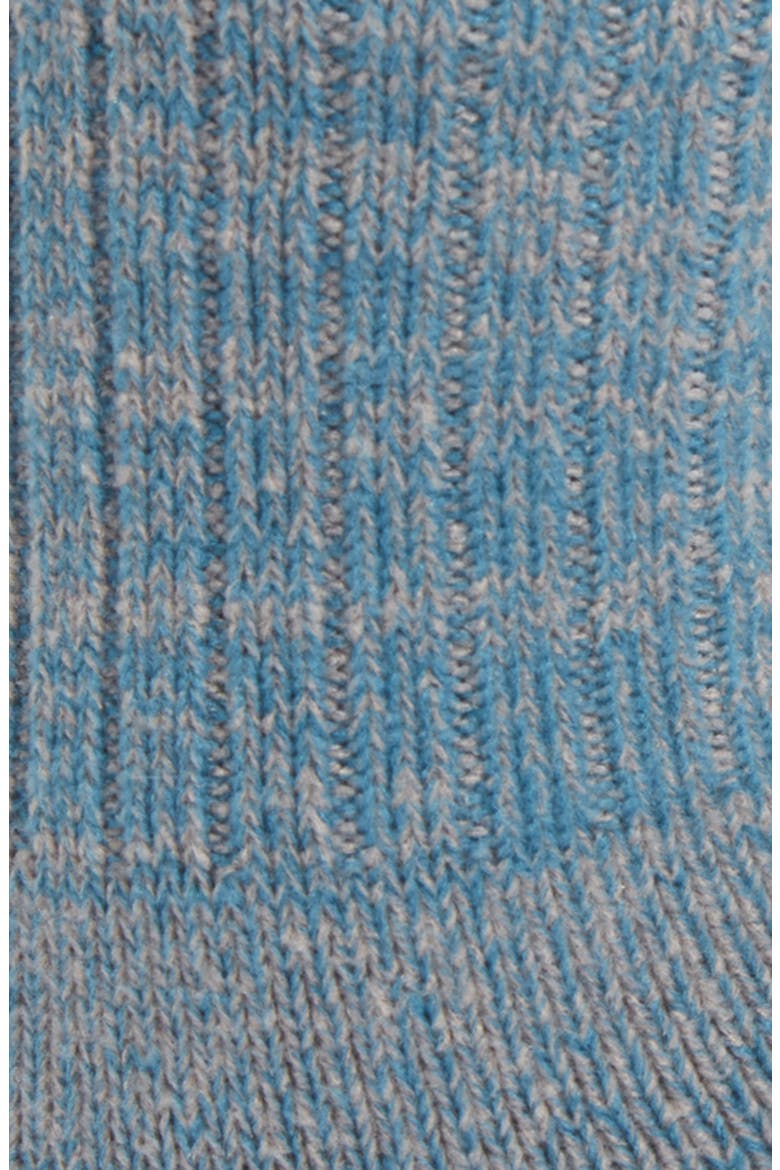 Trey Rib Crew Socks, Alternate, color, HONOR BLUE