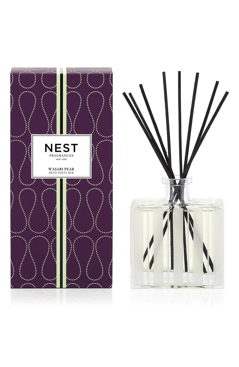 NEST New York NEST Fragrances 'Wasabi Pear' Reed Diffuser, Main, color, 