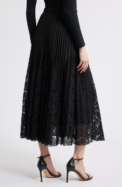 Nikki Lund Madaleine Pleated Lace Skirt