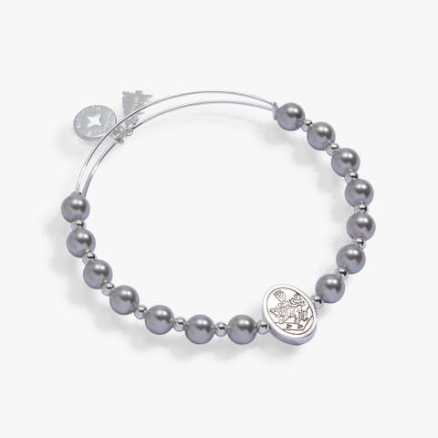 The Twilight Saga Cullen Crest Beaded Charm Bangle