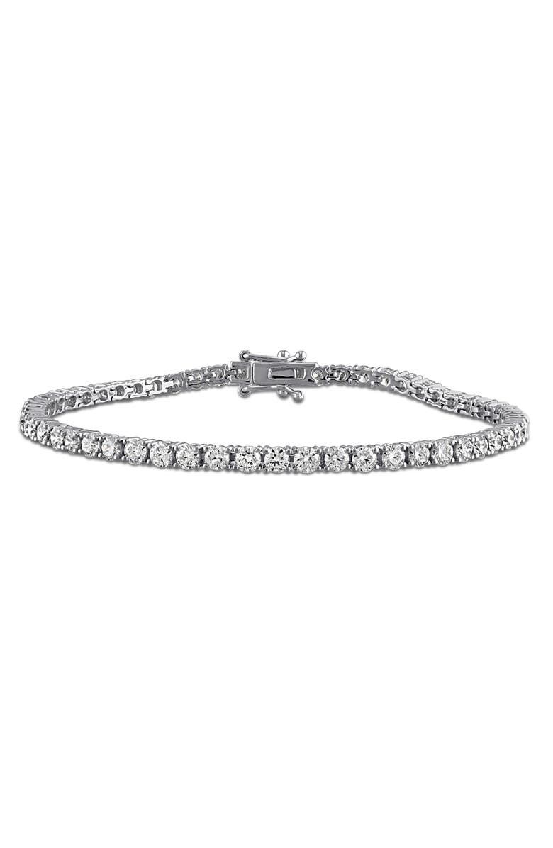 Julianna B. 4 1/2ct. t.w. Lab-Grown Diamond Tennis Bracelet 14k, Main, color, White Gold