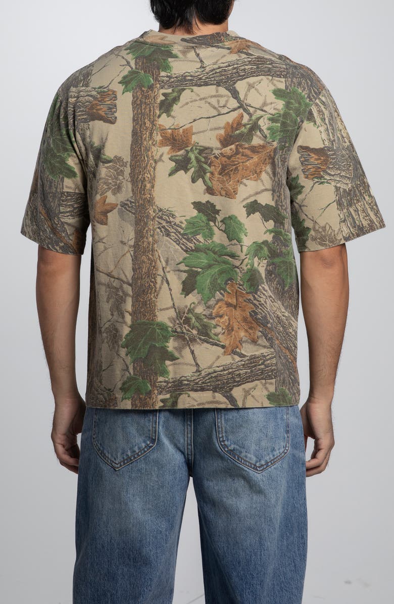 Elwood Vintage Real Tree Tee, Alternate, color, 