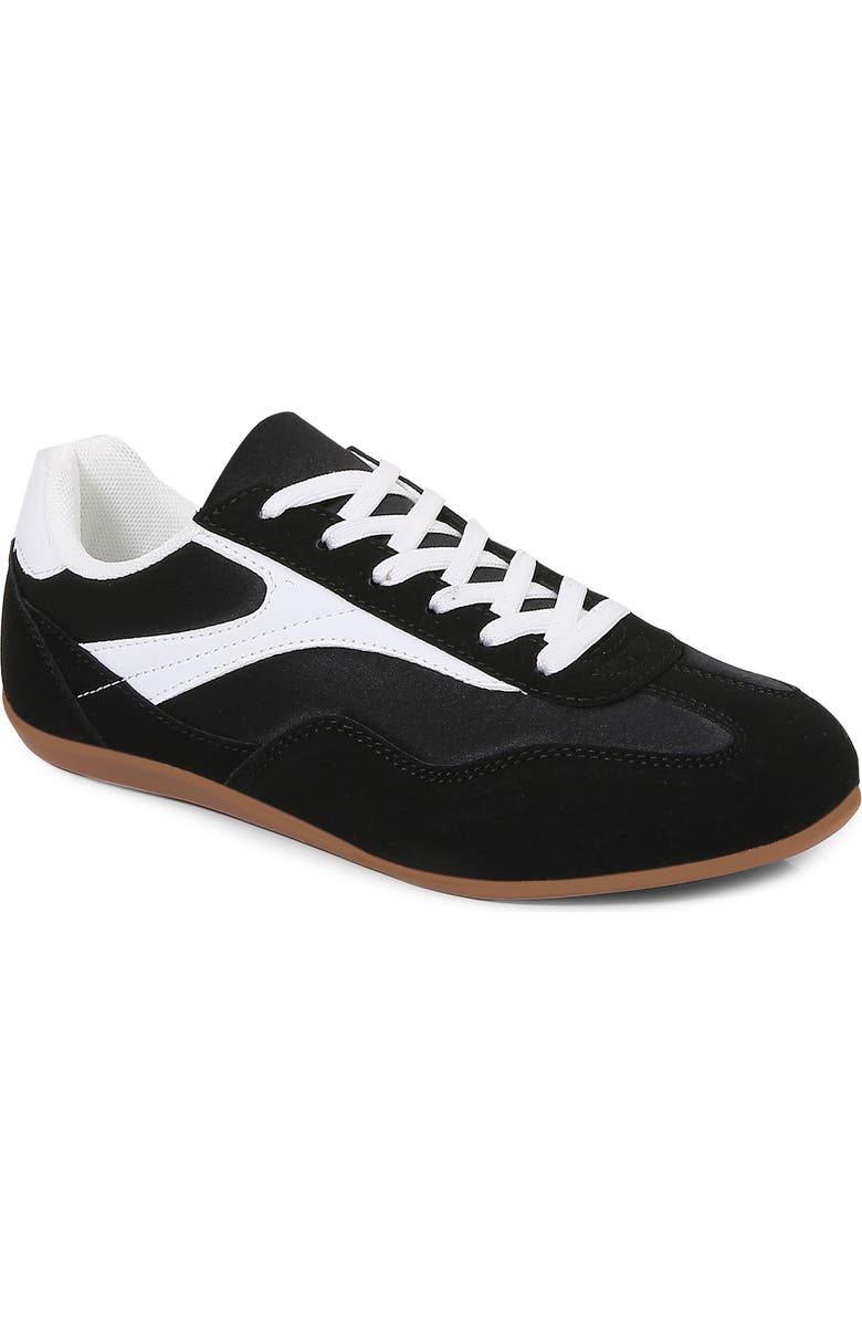 BERNESS T-Toe Sneaker, Main, color, Black
