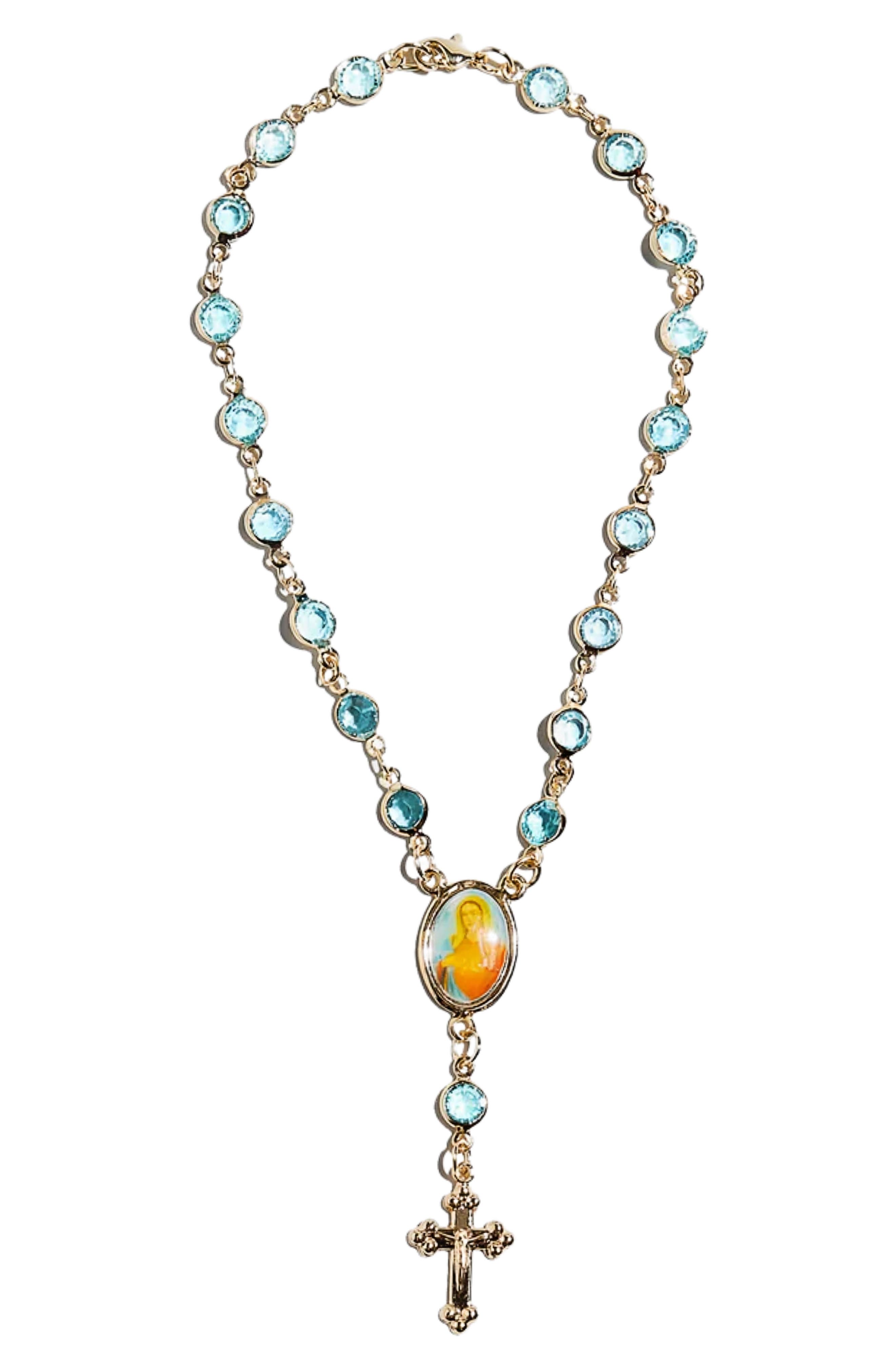 GOLD/AQUAMARINE
