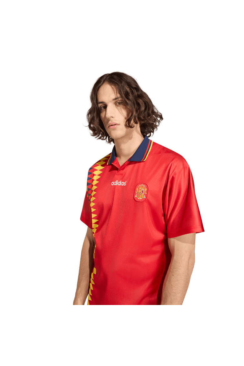 Men's adidas  Red Spain National Team 1994 Bringback Jersey, Alternate, color, Red