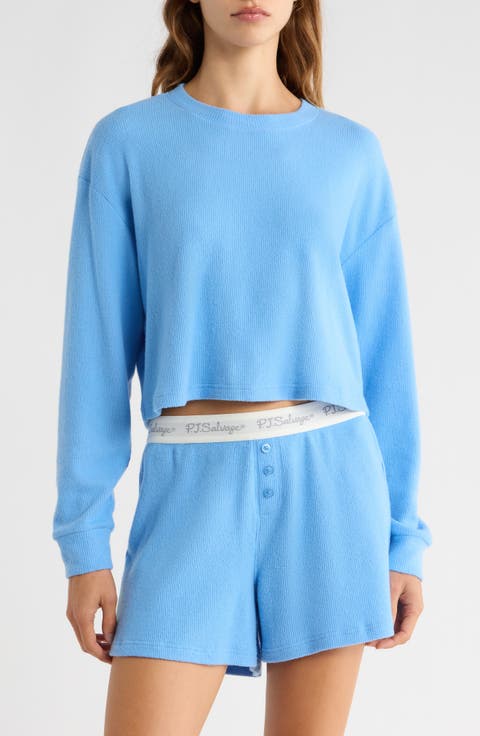 Waffle Knit Short Pajamas