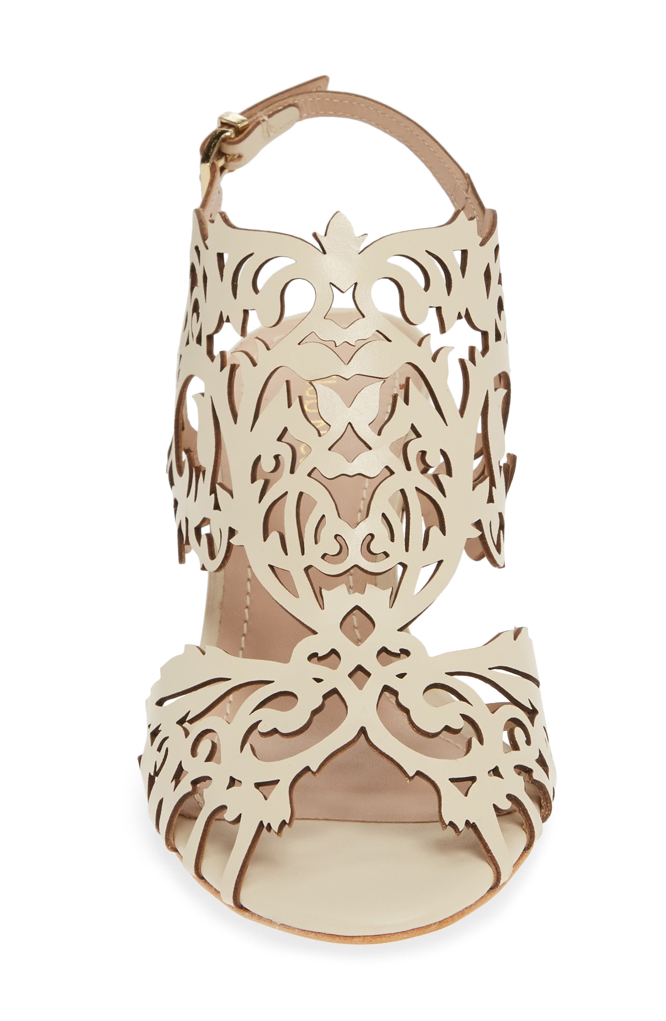 Klub Nico Marcela Laser Cutout Wedge Sandal, Alternate, color, 