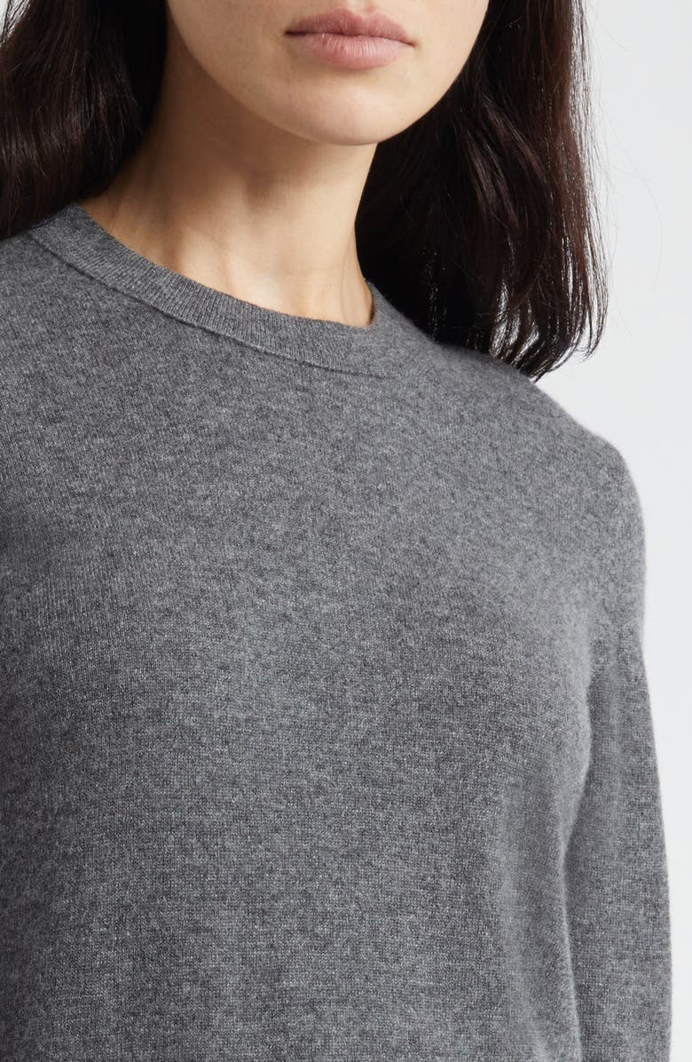 Vince Classic Crewneck Cashmere Sweater, Alternate, color, Med H Grey