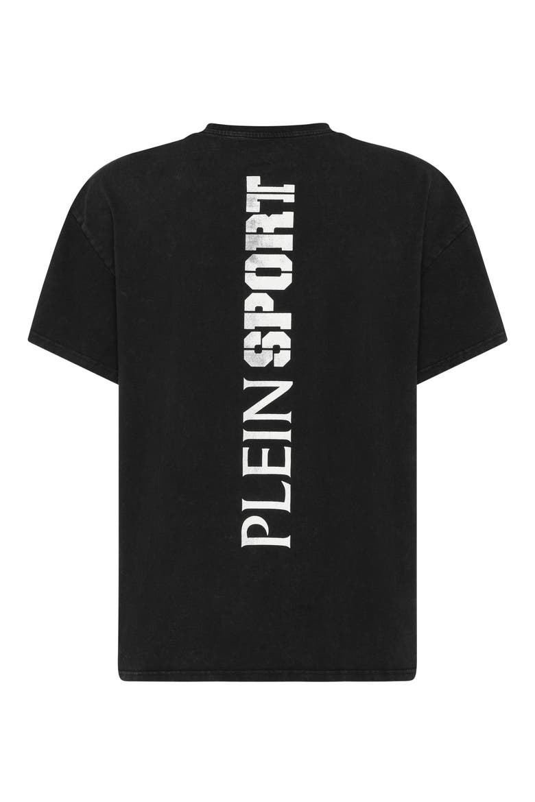 T-Shirt Round Neck Ss Tiger Men, Alternate, color, black