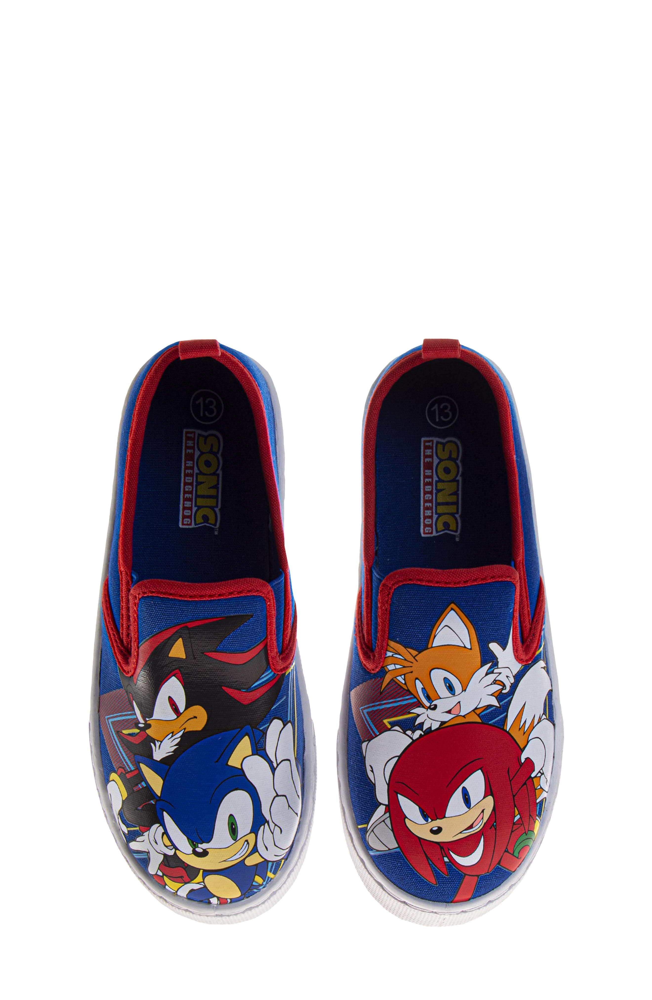 Kids' Sonic The Hedgehog Slip-On Sneaker