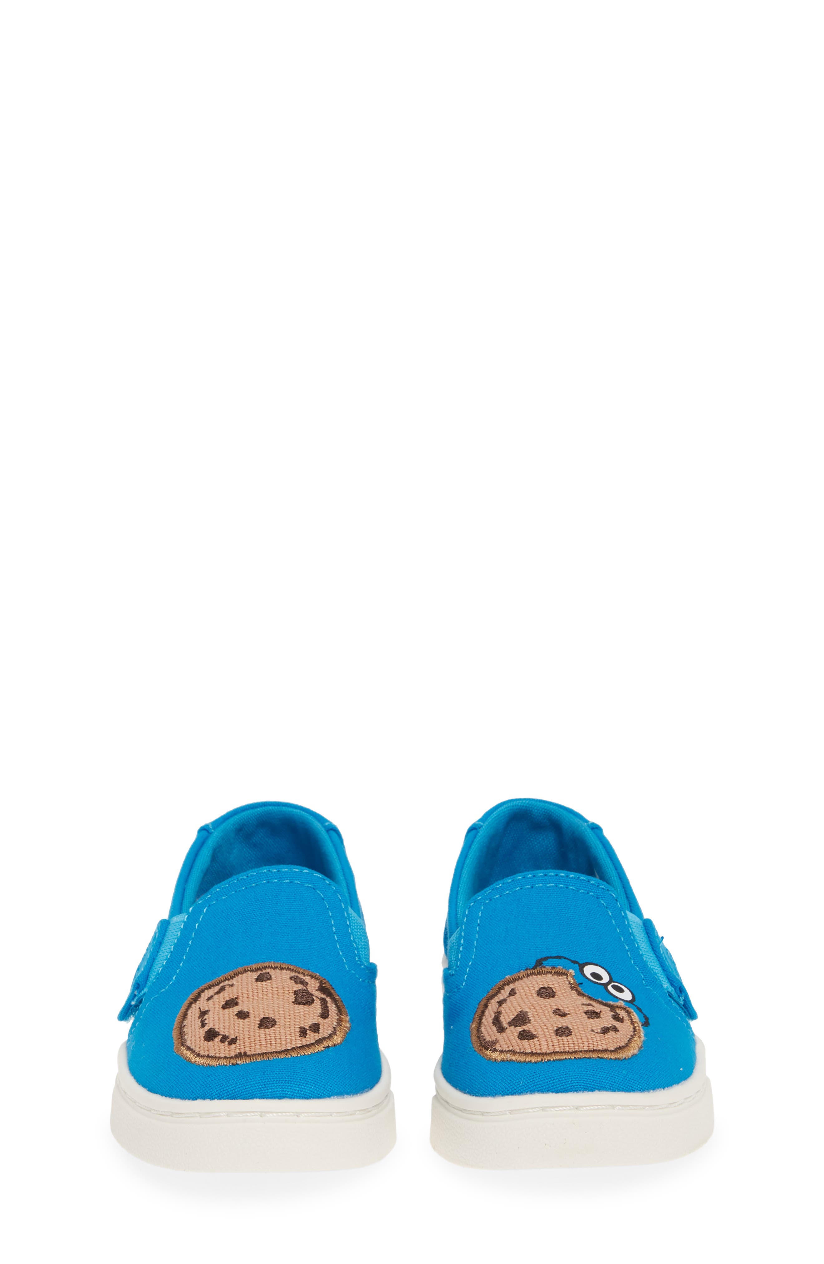 TOMS x Sesame Street<sup>®</sup> Luca - Cookie Monster Slip-On Sneaker, Alternate, color, 