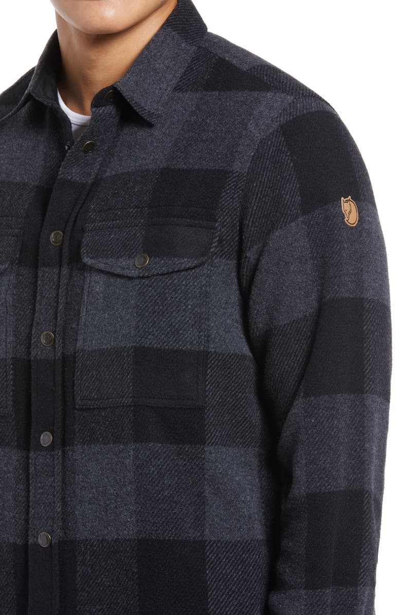 Fjällräven Canada Buffalo Check Snap Front Shirt, Alternate, color,
