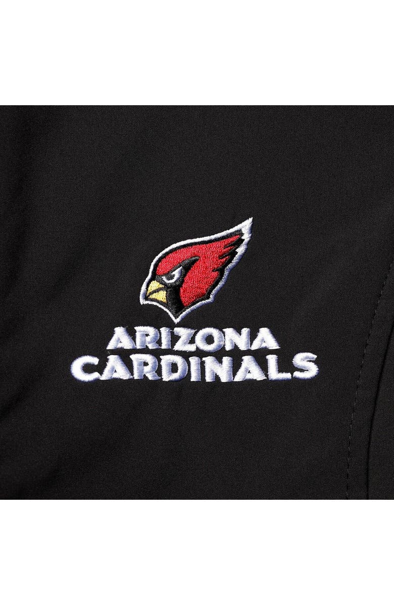 DUNBROOKE Women's Black Arizona Cardinals Full-Zip Sonoma Softshell Jacket, Alternate, color, Black