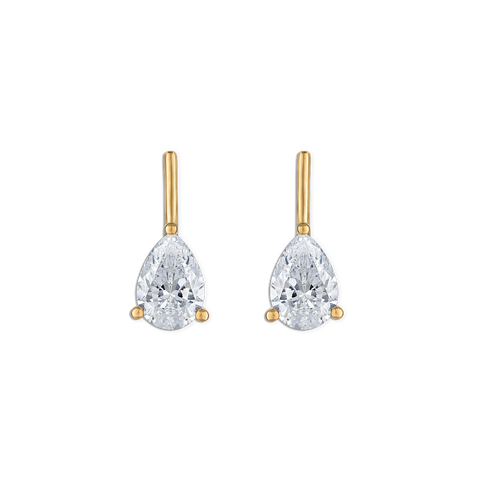 Linea Pear Earring