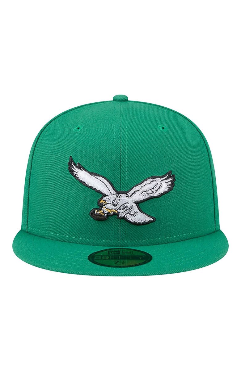 New Era Men's New Era Kelly Green Philadelphia Eagles  Main 59FIFTY Fitted Hat, Alternate, color, Kelly Green