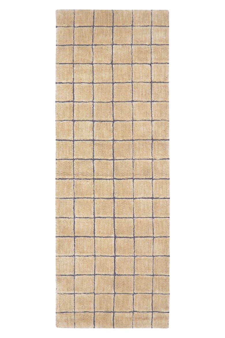 WoolableMosaic Washable Wool Rug Runner, Main, color, AMBER