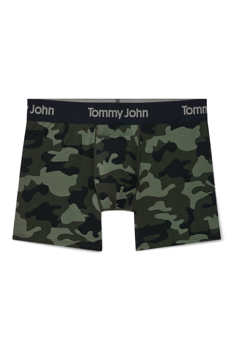 Second Skin 4-Inch Boxer Briefs, Alternate, color, DUFFEL BAG CAMO