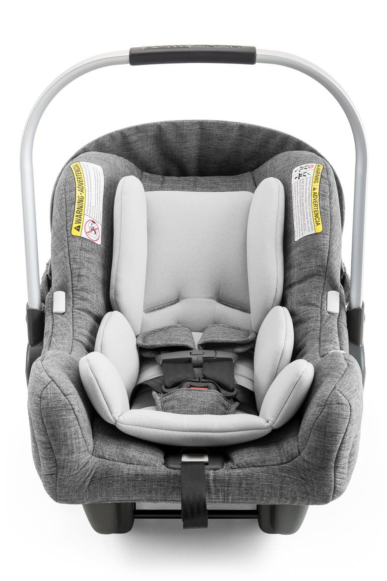 PIPA™ by nuna Car Seat & Base, Main, color, BLACK MELANGE