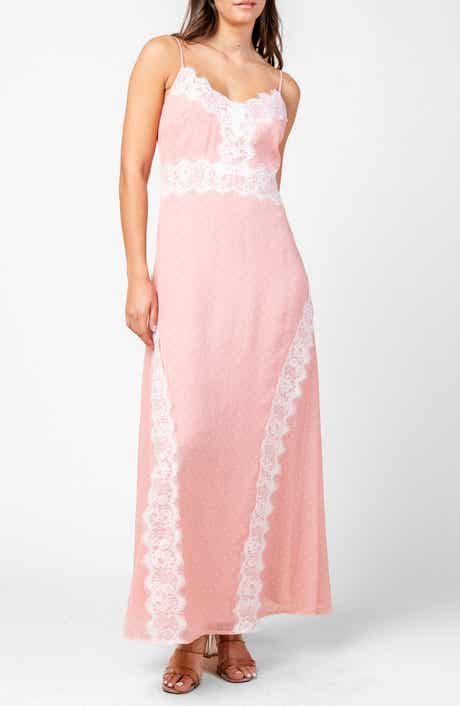 Beivy V-Neck Chiffon Maxi Dress