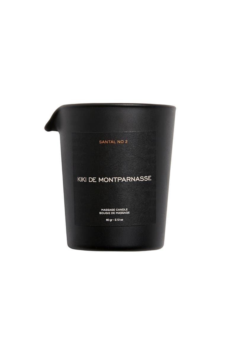 MASSAGE OIL CANDLE SMALL, Main, color, Black