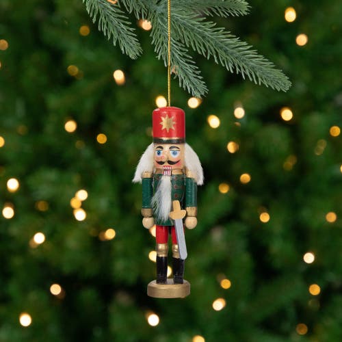 Northlight 6-count Red And Blue Classic Nutcracker Christmas Ornaments In Multi