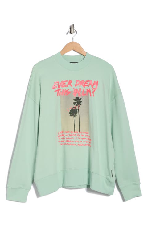 Palm Graphic Sweatshirt