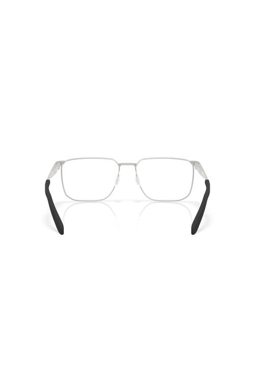 Costa 57mm Square Optical Glasses In Silver