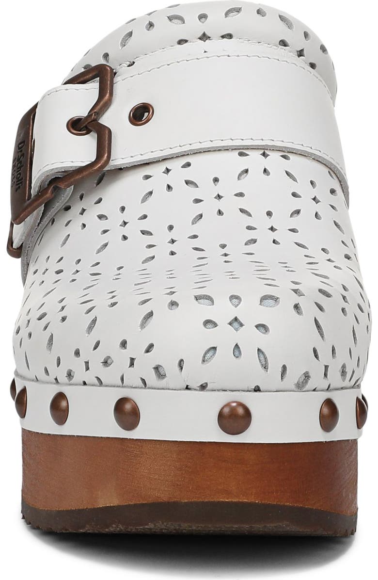 Dr. Scholl's Original Ranch Platform Clog, Alternate, color, White