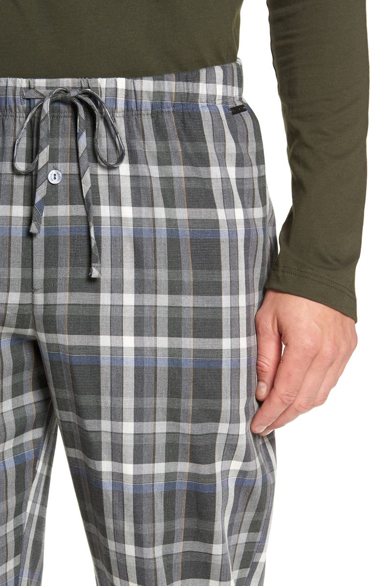 Hanro Loran Cotton Lounge Pants, Alternate, color,